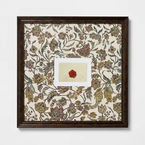 16"x16" Keepsake Envelope Framed Wall Art - Threshold designed with Studio McGee