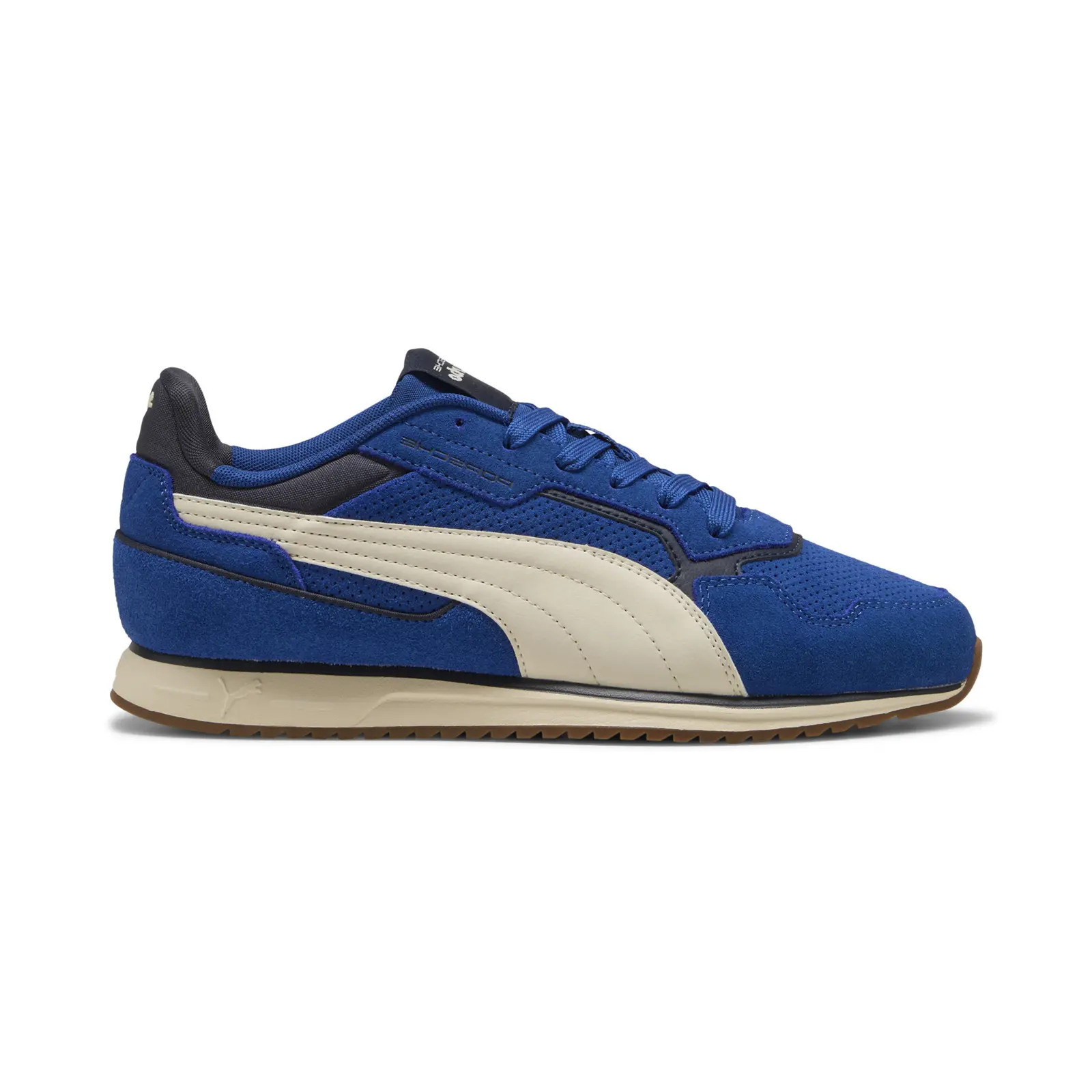 Puma Porsche Legacy Softride ST Miler Mens Blue Motorsport Inspired Sneakers Shoes