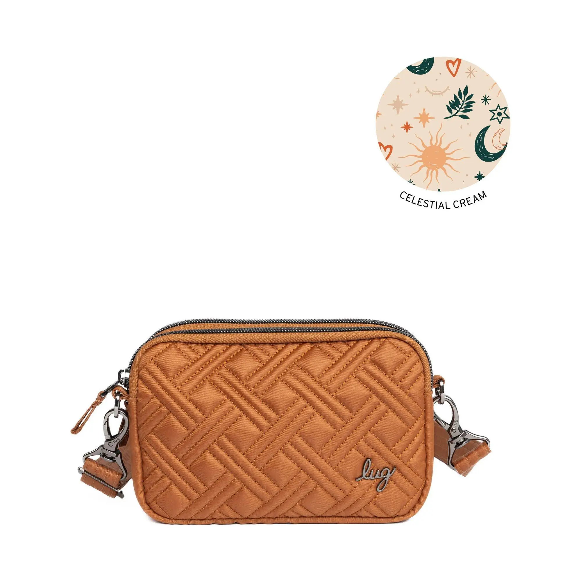 Lug Quilted RFID Convertible Crossbody - Coupe 2