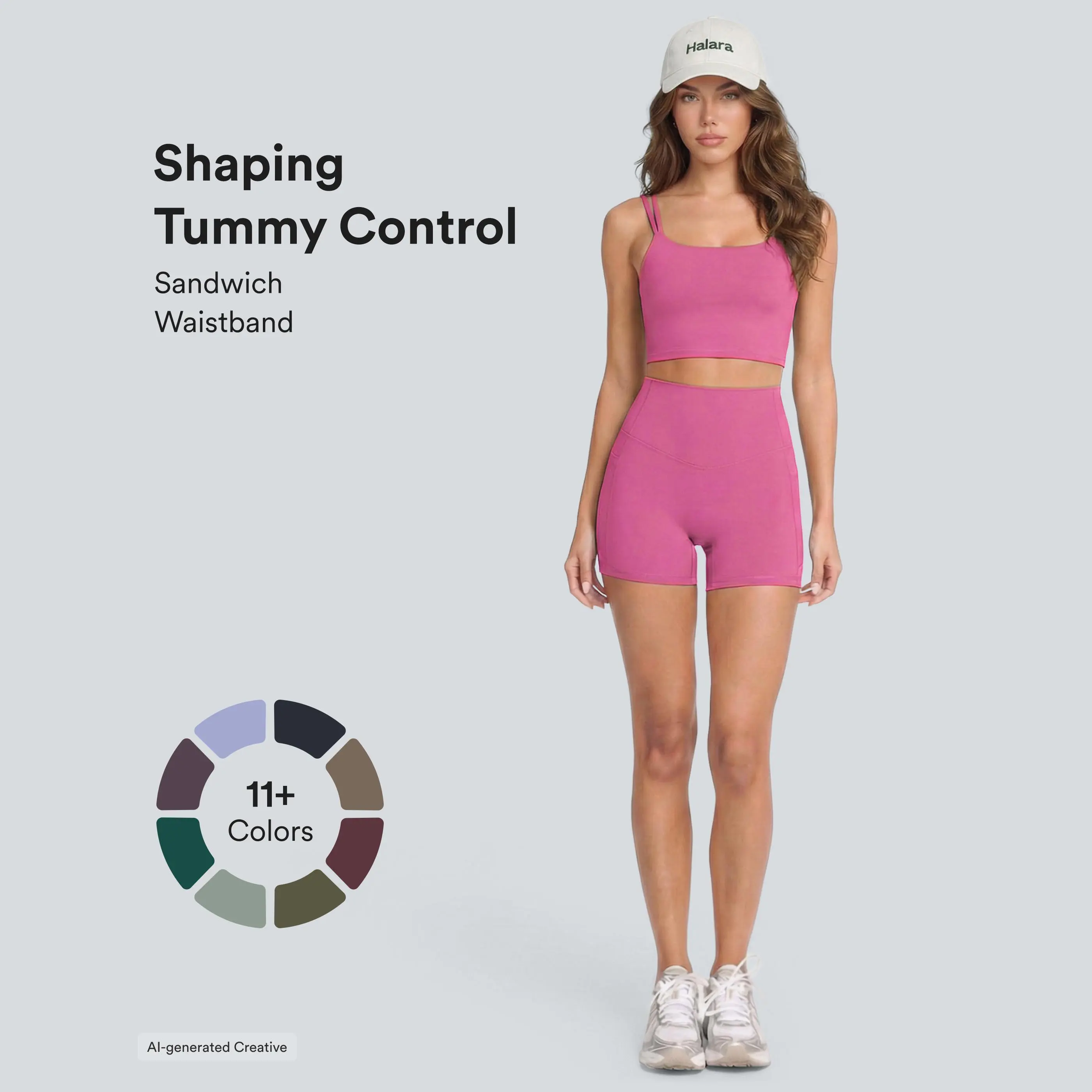 Halara UltraSculpt High Waisted Tummy Control Pocket Shaping Training Biker Shorts 3"/5"/7"/9“ Halara UltraSculpt High Waisted Tummy Control Pocket Shaping Training Biker Shorts 3"/5"/7"/9“