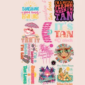 Sunshine Tan Lines - 30x48 - PREMADE GANG SHEET