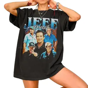 Vintage Jeff Probst Tshirt, Jeff Probst Presenter Homage T-shirt, Television Presenter Tee, Tv Producer, Matching Group Shirt, Gift, Unisex Shirt, Top
