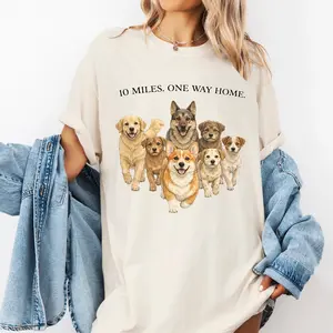 7 Dogs One Way Home Shirt, Viral 7 Dogs Shirt, Corgi Leader Shirt, 7 Dogs Found Shirt, Viral Meme Shirt, Trendy Dog Shirt