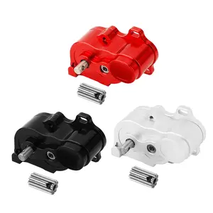 LonZeXy Gearbox,LCG Crawler R2 Metal Transmission Gearbox for 1/10  SCX10 TRX4 RC4WD Capra Axle DIY Chassis