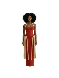 The Ember Crown dress