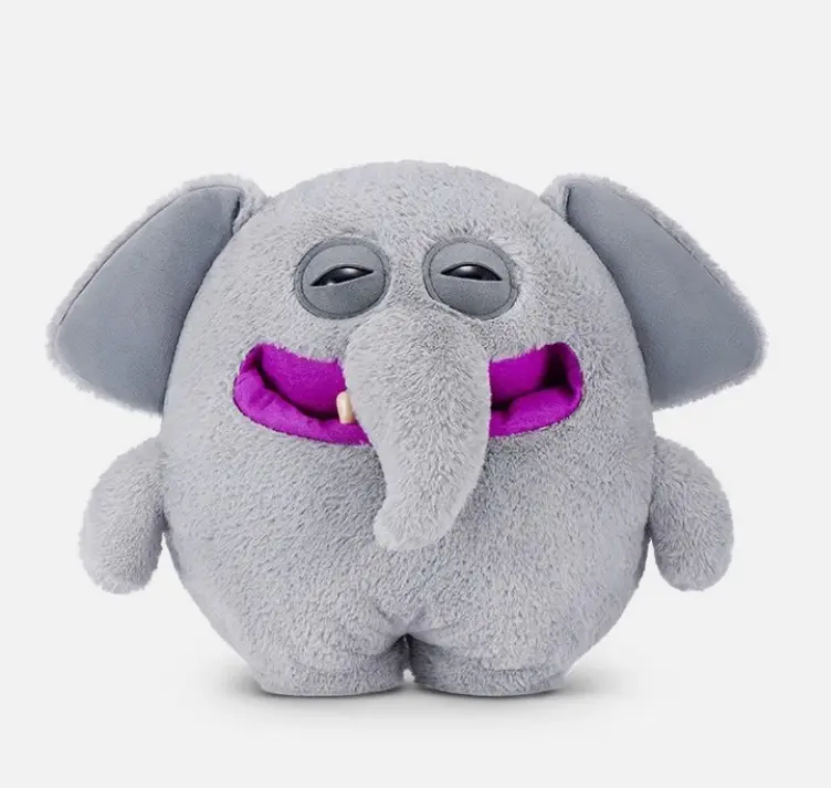 Chunky Elephant Monster Plush Toy, Collectible Entertainment Figure