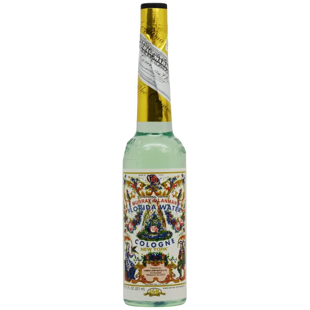Florida Water Lemon & Lavender-Lemon Unisex Fragrance Cologne Spray - 7.5 fl oz Single Item, for Aura Cleansing, Energy Refreshment, and Protection