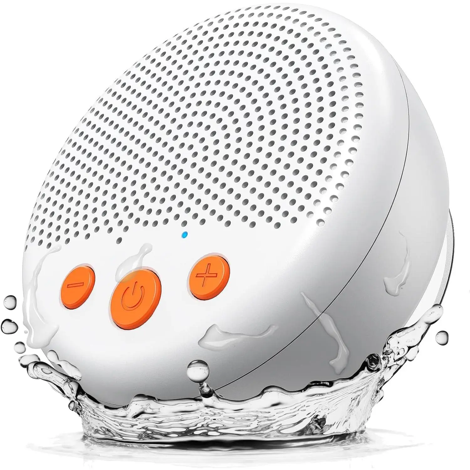 F-ADE15  Shower Speaker, Bluetooth Waterproof Speaker Wireless, Portable Speakers with Clear Loud Sound, Suction Cup, Lanyard, Ideas Gifts