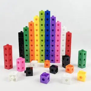 1 Set 100pcs/150pcs Abs Multi-Color Deformation Blocks, Creative Building Blocks, Random Colors, Logic Thinking Fine Motor Training, Preschool Children Educational Toy