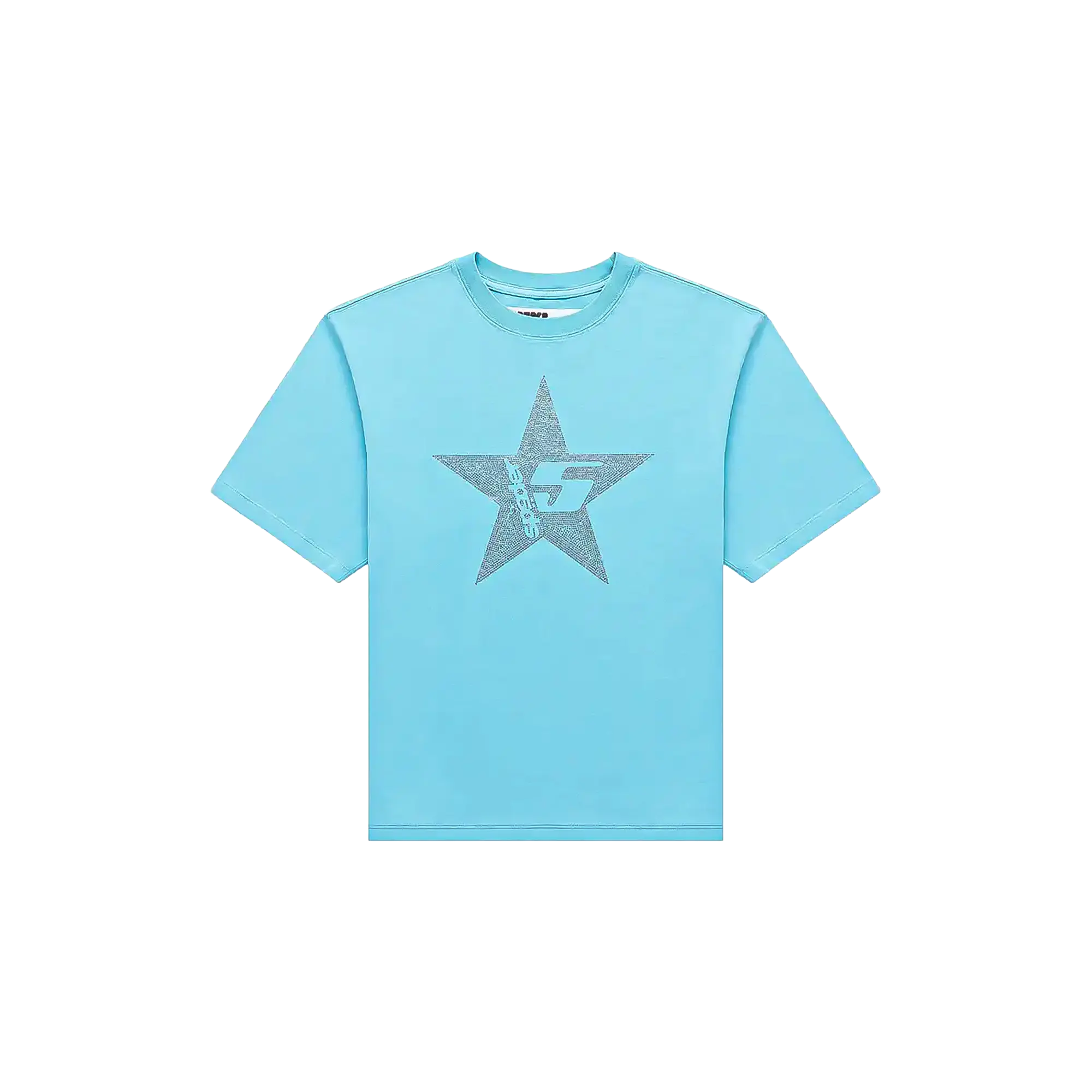 Big 5 Star Rhinestone Tee "Light Blue" SP5der539