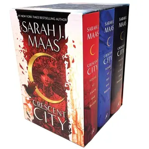 Crescent City (3 book series): House of Earth and Blood - House of Sky and Breath - House of Flame and Shadow (Hardcover )
