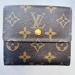 Pre-owned Louis Vuitton FINAL SALE Small Leather Goods Monogram Elise Wallet