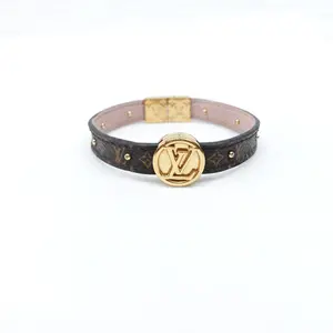 Pre-owned Louis Vuitton Monogram Coated Canvas Bracelet T10214869