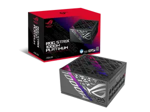 ASUS ROG Strix 1000W Platinum (Fully Modular Power Supply, 80 Plus Platinum Certified, ATX 3.1, Cybenetics Lambda A+, GaN MOSFET, GPU-First Intelligent Voltage Stabilizer, 10-Year Warranty)