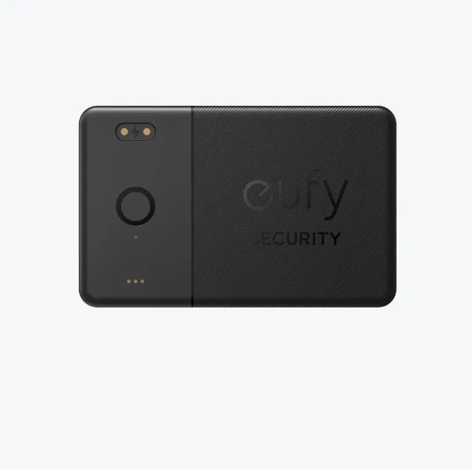 eufy Security SmartTrack Card E30 (Black, 1-Pack), Works with Apple Find My (iOS Only), Wallet Tracker, Phone Finder, Up to 3-Year Battery Life(Android Not Supported), Water Resistant