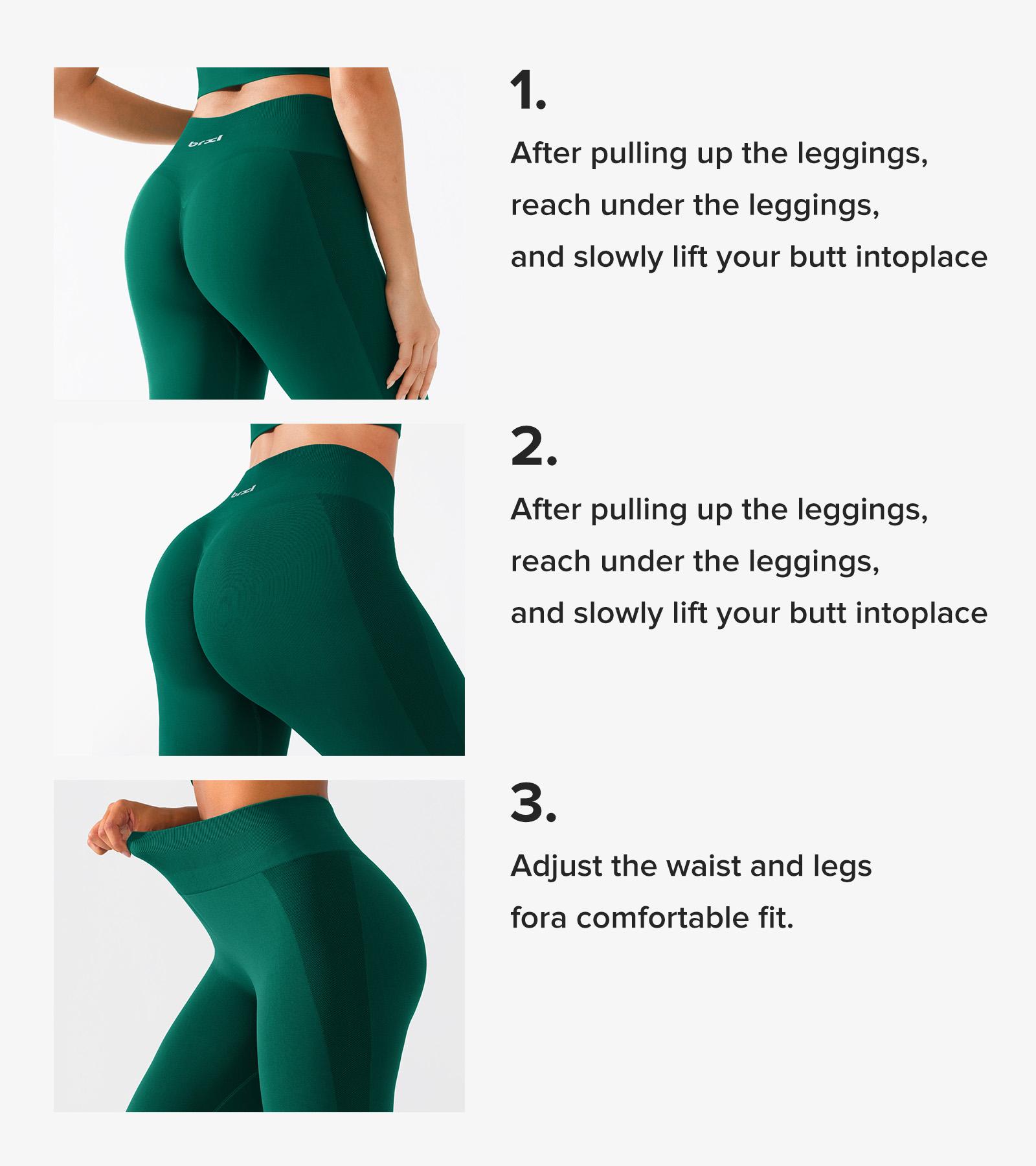 BRXL BrxlGrit High-Waisted Yoga Pants for Women - Seamless Tummy Control fall Outfits& Butt Lifting Workout Leggings  #Parati #GymWorkout #TikTokMadeMeBuyIt #outdoorfun#warmupforholiday#tiktokmademebuyit-1