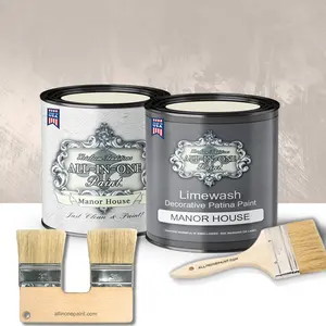 ALL-IN-ONE Paint by Heirloom Traditions Limewash Faux Finish Kit