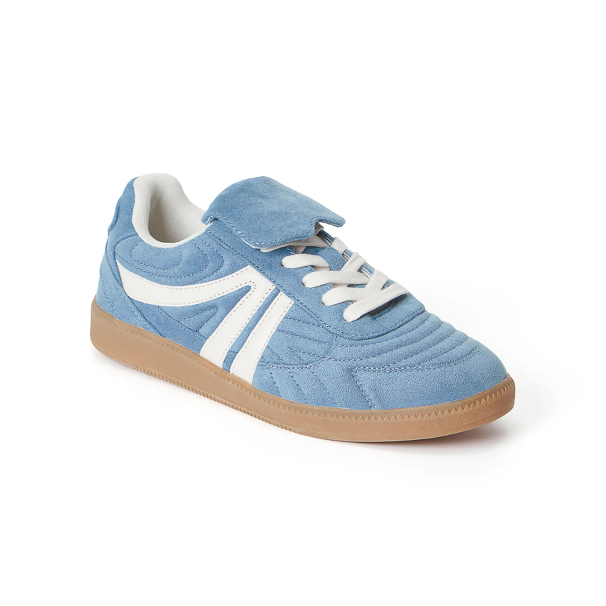 JUST FAB Women's Lightweight Lace-up Memory Foam Sneakers Non-Slip Closed Round Toe Casual Sports Shoes Girl Footwear  Anti-Slip