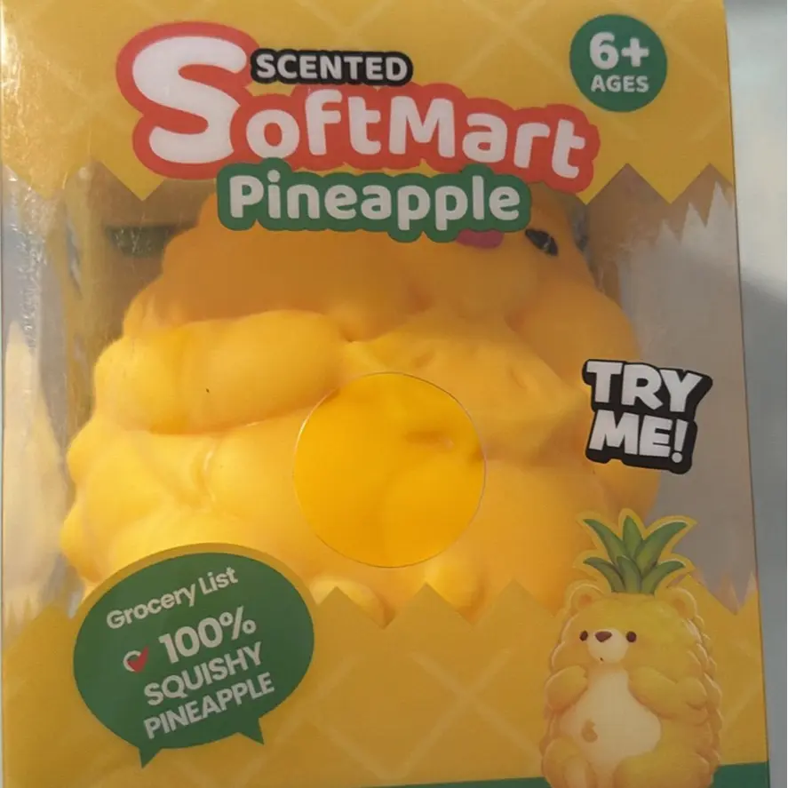 pineapple squishy - jumbo squeezy - stress relief toys