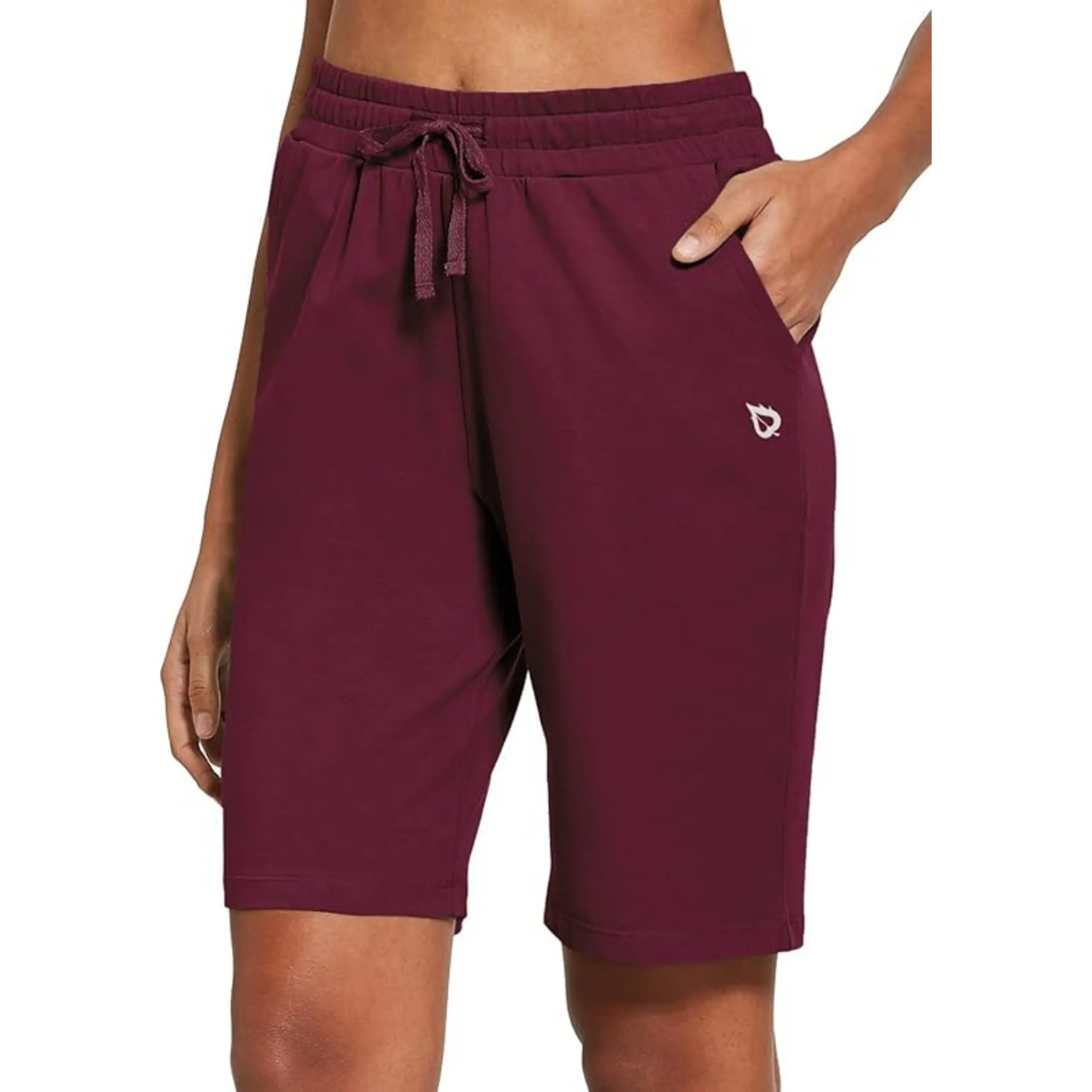 Burgandy-10'' Inseam