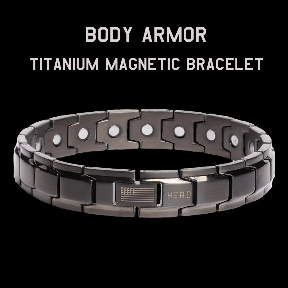 Body Armor Titanium Magnetic Bracelet TT: Helps Pair Veterans With A Service Dog Or Shelter Dog