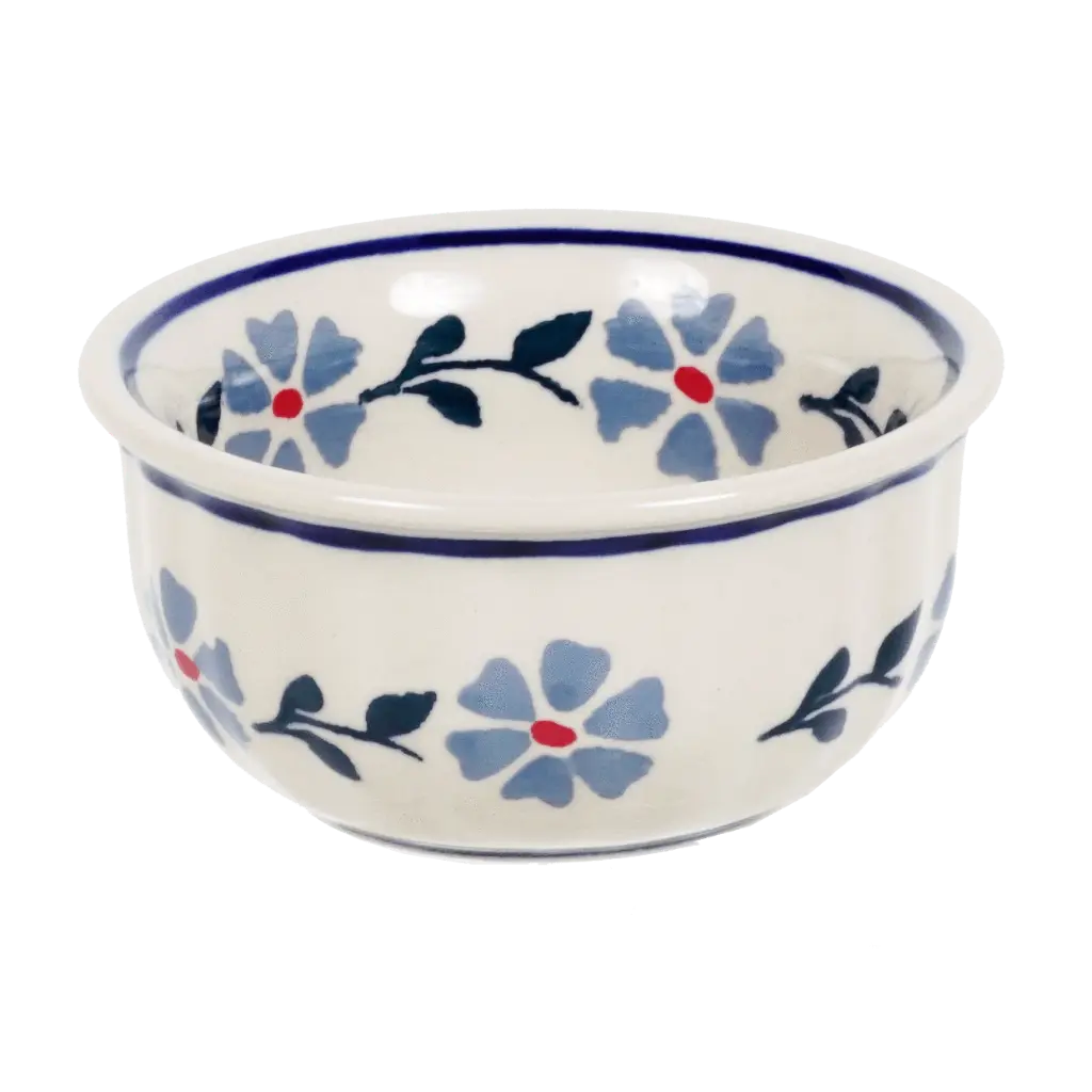 Bowl, Round, 3.5" in "Periwinkle Chain" by Manufaktura | M081T-P213