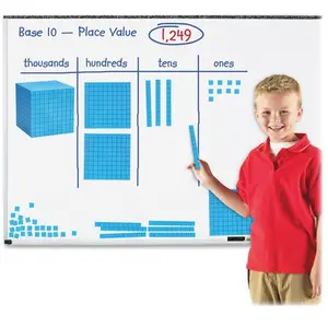 Learning Resources  Giant Magnetic Base Ten Set - 131 Piece
