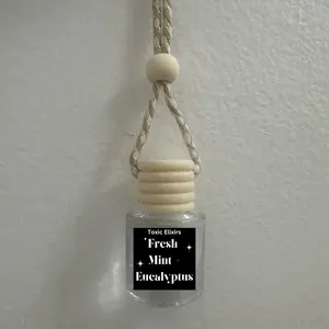 Fresh Mint & Eucalyptus Scented Car Air Freshener Diffuser