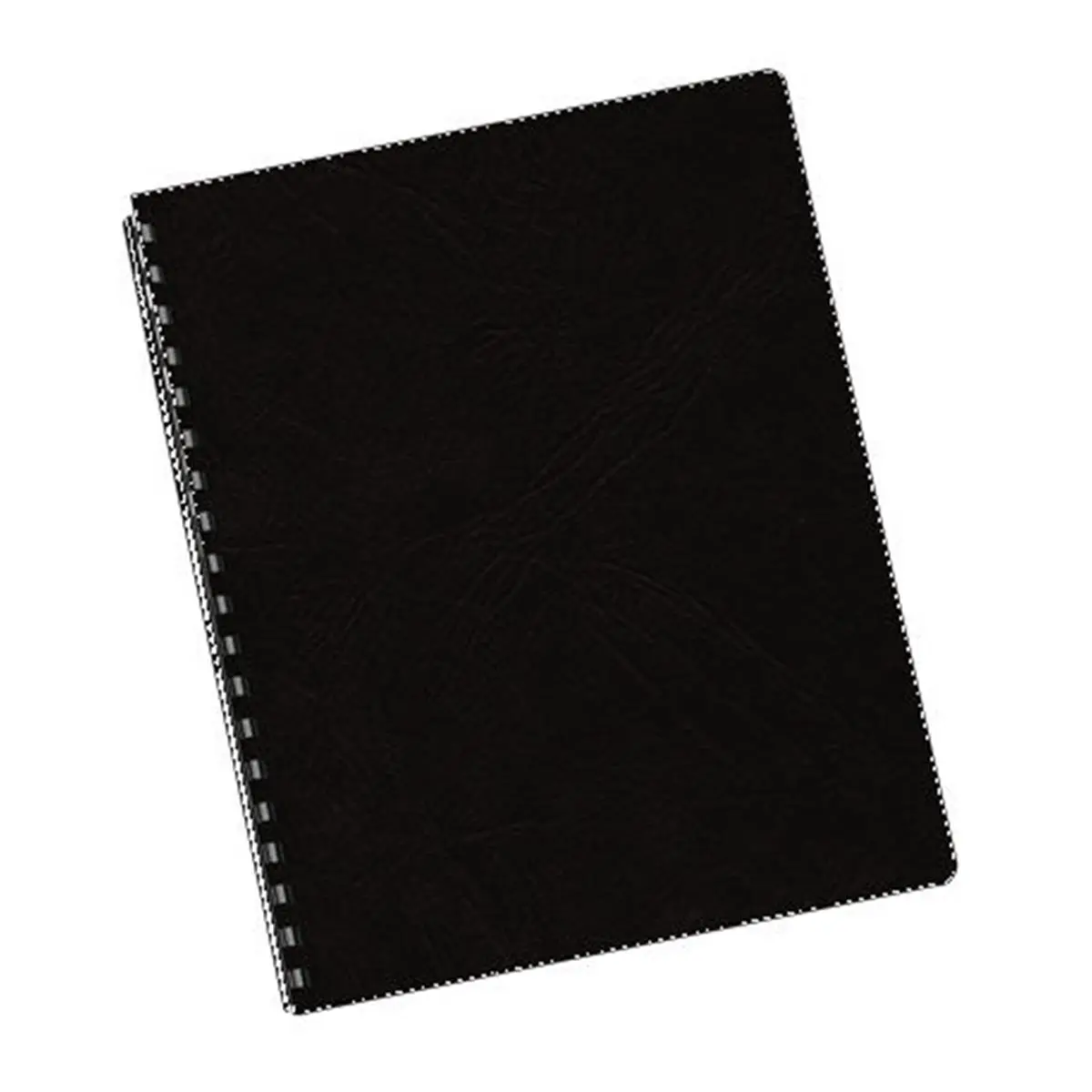 Fellowes FEL52138 Oversized Black Un-Punched Binding Covers, 200-Pack, Classic Grain Texture, High-Quality Office Binder Accessories, Un-Punched Covers