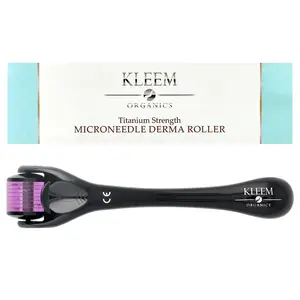 Kleem Organics Microneedle Derma Roller, Titanium Strength, 1 Count