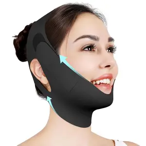 Sleeping V Face Bandage, Lifting and Tightening Wrinkle Removal Firming Mask, Chin Lifting Strap, Facial Masseter Muscle Anti-Sagging