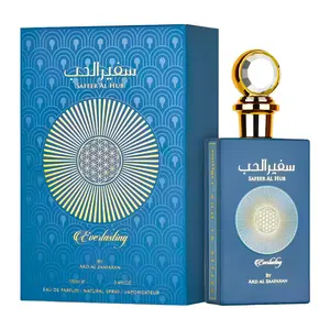 Ard Al Zaafaran Safeer Al Hub Everlasting for Unisex Eau de Parfum Spray, 3.4 Ounce