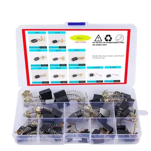 40 count Electric  Carbon Brushes 10 Different Sizes for Replacement Repair Power Tool Part