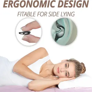 MD528 Comfortable Wireless Sleep Headphones,Ergonomic Design&Noise Reduction Earbuds,HIFI Music Headset, noise-cancelling Ultra-slim For Side Sleepers