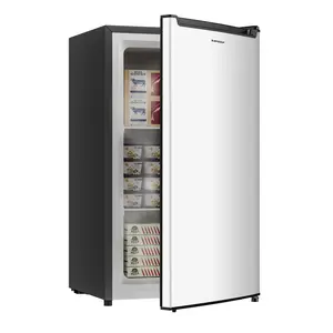BANGSON 1.1&2.1&3.0 Cu.Ft Small Upright Freezer, Single Door Mini Freezer, Small Freezer, Adjustable Thermostat, Energy-Efficient, Compact Refrigerator, Quiet Operation, Compact Freestanding Freezer, Gift Idea, Mother's Day Gift