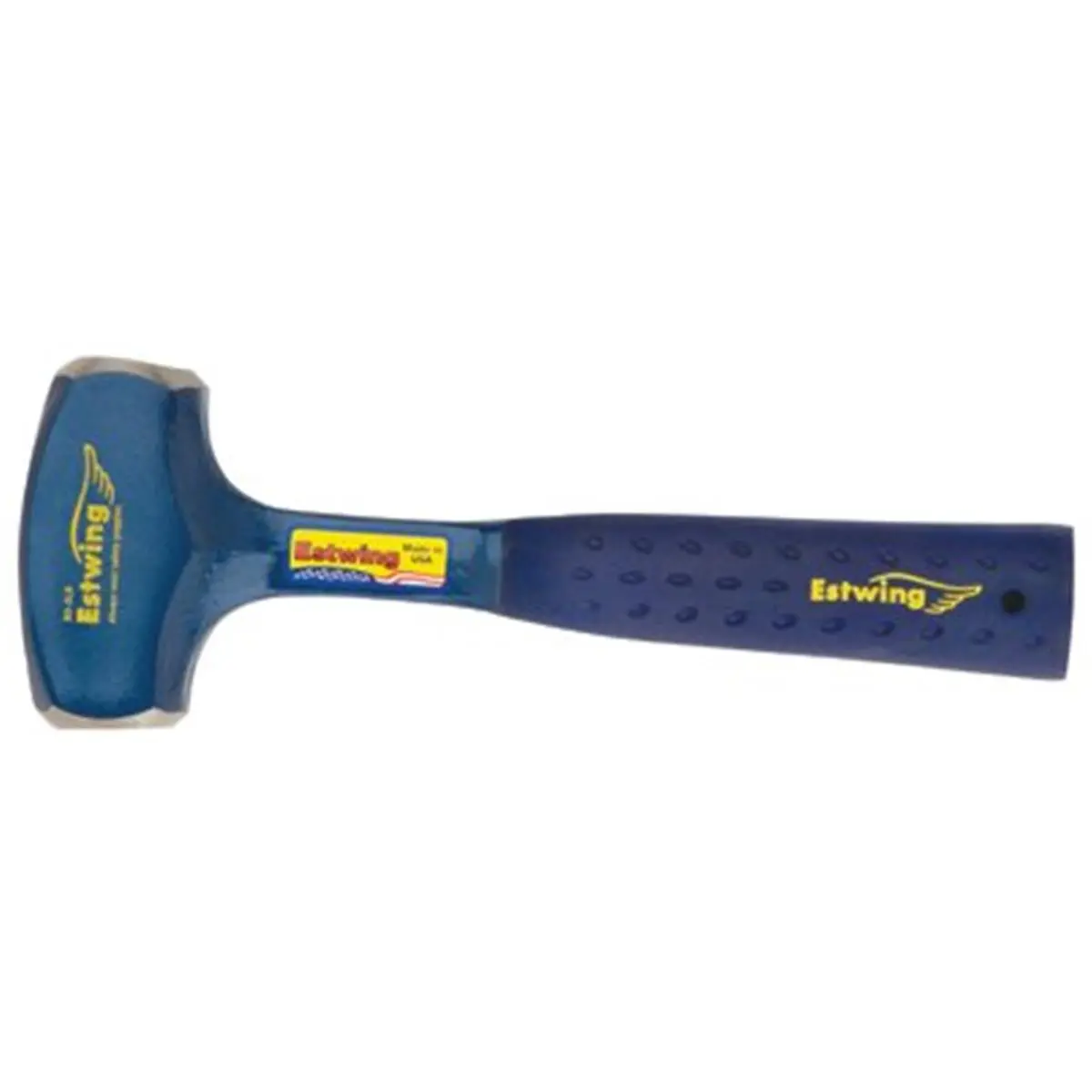Estwing 2 lb. Carbon Steel Sledgehammer - Model 268-B3-2LB 62001, 10.5 in Straight Handle, Shock Reduction Cushion Grip, Painted Finish, Hand Tool, Hand Tools