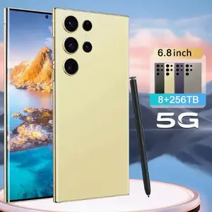 New Android  6.8-inch Display Screen Protector 5G - Smartphone, 6800mAh, Stylus, Earphones, Type-C Charging Cable, Case, Screen Protector - Perfect Holiday Birthday Gift