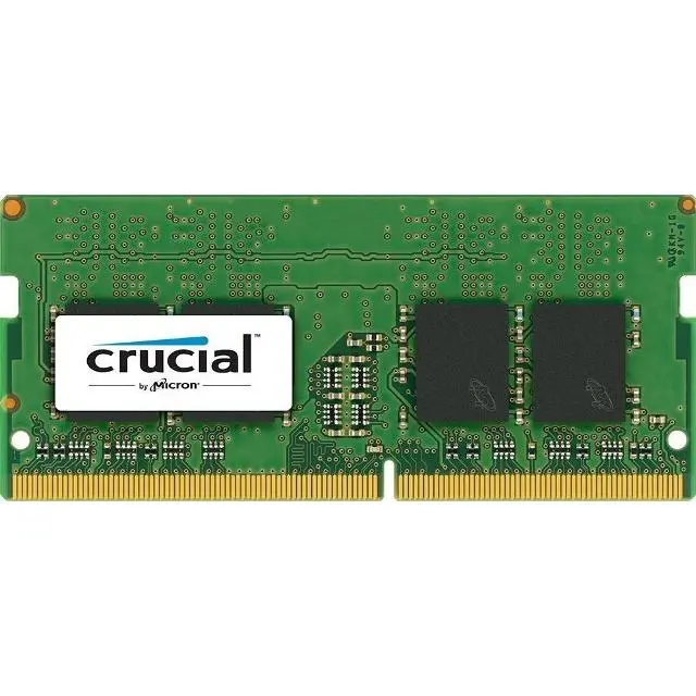 212 MAIN Crucial 16GB DDR4 SDRAM SODIMM (Micron CT16G4SFD824A) PC RAM - CL17 Timing, 2133 MT/s, Low Power, Faster Burst Access, Industry Standard, 30% Max Bandwidth Boost, Enhances System's Performance, Extends Battery Life, 0.15 lbs, Computer Component
