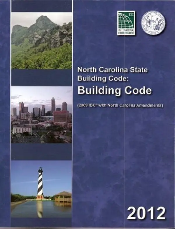 USED Book - North Carolina State Building Code Building Code 2012 by Editor (Paperback) - English