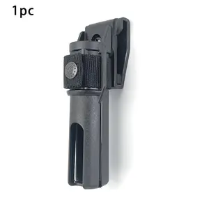 1-Pack Expandable Baton Holster, 360 Degree Rotatable Duty Belt Flashlight Holder, Tactical Telescopic Baton Pouch For 21"~26" Baton (0.98"~1.14" Diameter)