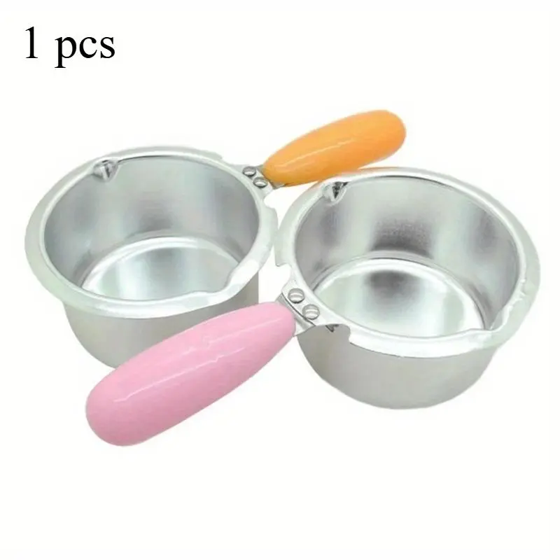 1pc Metal Chocolate Melting Pot, Oven Cheese Boiler, Fondue Baking DIY Tool, Heater, Chocolate Mold, Kitchen & Restaurant Supplies, Candy Making Tool, Latex-Free