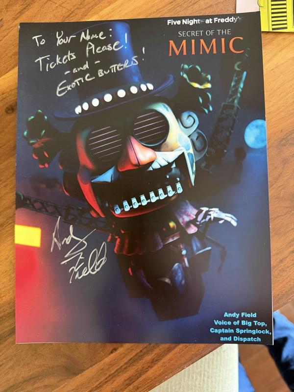 Autographed Prints - Choose one