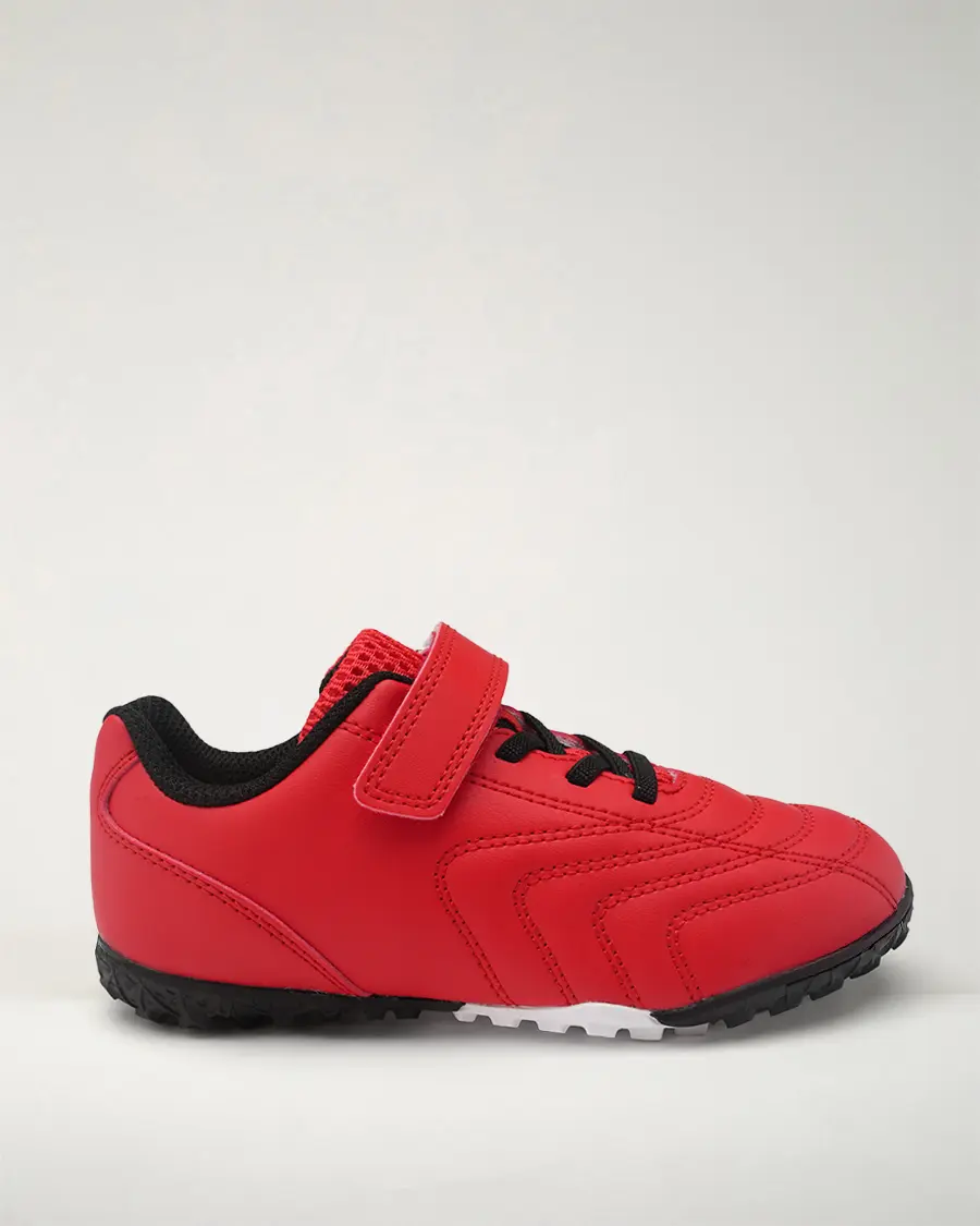 Unisex Kids' Synthetic Soccer Cleats - Practice-Ready, Padded Insole, Reinforced Heel, Double-Stitching, Extra Cushioning, Indoor, Sturdy Rubber Studs, Turf-Friendly Traction, Sporty, Comfortable, Sturdy Rubber Studded Cleats