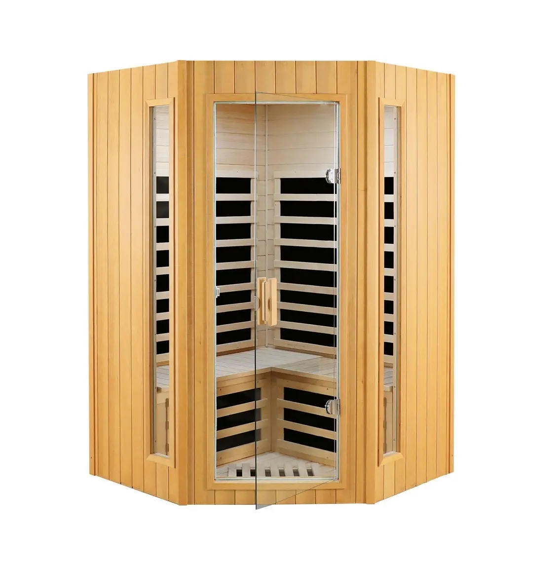 Brand New Canadian Hemlock Wood Sauna