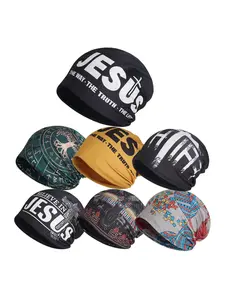 Bohemian Style Slouchy Beanie Hats Set, Casual Beanie Cap Scarf Headwear Hats for Men & Women, Fashion Accessories for Daily Wear, Beanies