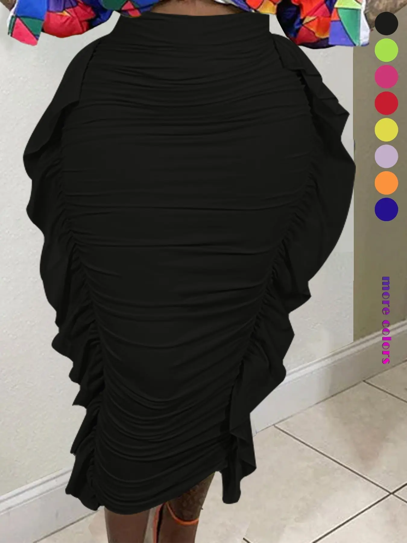 Women's Fashion Slim Fit Mermaid Skirt, Elegant High-Waist Dress, Perfect for Parties and Special Occasions, Womenswear