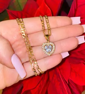 Icy Heart Necklace