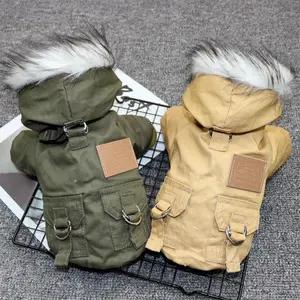 Winter Dog Clothes Warm Puppy Jacket Coat For Small Medium Dog Chihuahua Yorkies Hooded Clothes Pets Clothing ropa para Hoodie