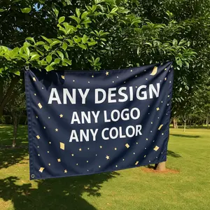 Custom Text & Image Flag: Personalized Design Banner