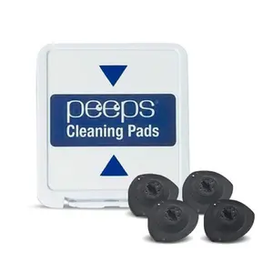 Carbon Klean Peeps Eyeglass Cleaner Replacement Pads, Efficient and Durable Carbon Microfiber Technology - Exclusively Used by NASA (1000 Uses)
